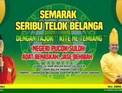 Majelis Adat Budaya Melayu Tamiang Semarakkan 1000 Teluk Belanga