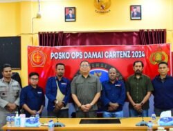 Komnas HAM RI Perwakilan Papua Kunjungi Satgas Damai Cartenz di Timika, Bahas Pembunuhan Pilot Glen Oleh KKB