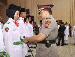 Kapolres Batu Bara Menghadiri Pengukuhan Pasukan Paskibra di Aula Kantor Bupati Batu Bara