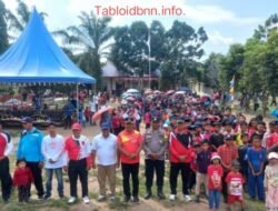 Pemdes Sukarjo Mesim Gelar Jalan Santai Diresmikan Camat Rupat Sempena HUT RI Ke 79 Tahun 2024