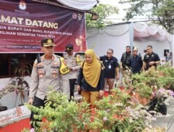 Polres Musi Rawas Kerahkan Ratusan Personel Amankan Deklarasi Akbar Ramah-Pro dan Kantor KPUD Musi Rawas