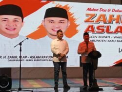 Didampingi Seribu Pendukung Paslon Zahir – Aslam Daftar ke KPU