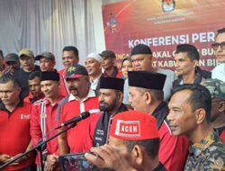 Partai Aceh, Resmi Daftarkan Cabup dan Cawabup di Hari terakhir Kantor KIP Bireuen