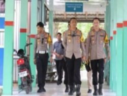 Polres Kobar Amankan Tes Kesehatan Paslon Bupati Dan Wakil Bupati di RSSI