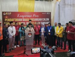 Armia Fahmi-Ismail Paslon Cabup dan Cawabup Pertama Mendaftar ke KIP Aceh Tamiang