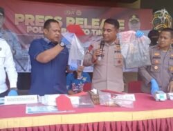 Polres Barito Timur Gelar Press Release Terkait Kasus Pembunuhan Mega Ekatni