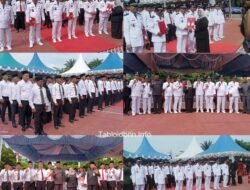 Bupati Bengkalis Serahkan SK Perpanjangan Jabatan Kepala Desa Dan BPD Kecamatan Rupat-Rupat Utara.