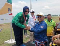 Devy, Atlet Jawa Timur Berhasil Merebut Dua Medali Emas Pekan Olahraga Nasional PON XXI Aceh – Sumut 2024.