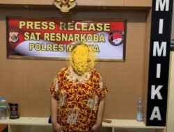 Polisi Tangkap Ibu Rumah Tangga di Timika, Edarkan Alprazolam Tanpa Izin