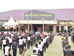 Sambut Pilkada Damai 2024, Polres Bireuen Gelar Olah Raga Bersama TNI dan Pemda