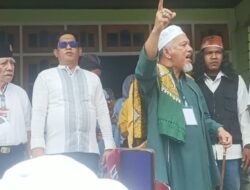 Paslon Bupati dan Wakil Bupati Kotawaringin Barat Rahmat – Eko Dapat Undian Nomor Urut 1.