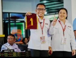 KPU Provinsi NTT Gelar Pengundian Nomor Ketiga Pasangan Calon Gubernur dan Wakil periode 2024 – 2029.