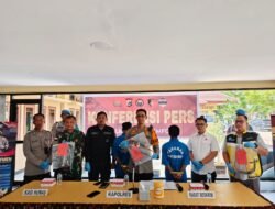 Polres Biak Numfor Gelar Press Release Kasus Pencurian Kabel Bandara