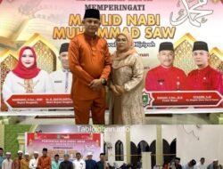 Pemerintah Desa Darul Aman Peringati Maulid Nabi Muhammad SAW 1446 H/2024 M Di Masjid Baiturrahim.