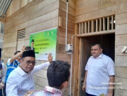 Anggota DPR RI H. Anwar Idris Launching Program BPBL Pemasangan Listrik Gratis Di Bireuen