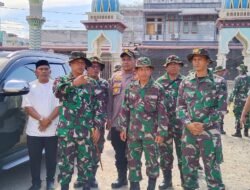 Menyambut Peringatan HUT – ke – 79 TNI Gelar Bakti Sosial Bersama Masyarakat di Kecamatan Jeunieb.