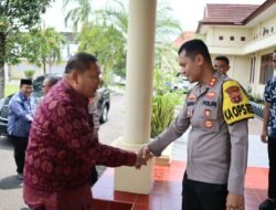 Tingkatkan Sinergitas, Kapolres Musi Rawas Terima Kunjungan Kerja Pjs Bupati Musi Rawas