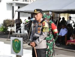 Polres Bireuen Bersama TNI dan Brimob Gelar Simulasi Sispam Kota