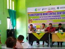 UPTD Puskesmas Bendahara Gelar Lokakarya Mini Lintas Sektoral III