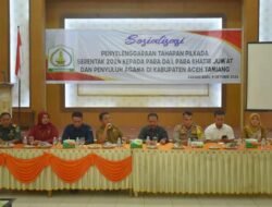 Pj. Bupati Aceh Tamiang Buka Sosialisasi Tahapan Pilkada 2024
