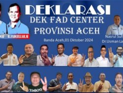 Sederet Tokoh Aceh Ikut Bergabung Di Dek Fadh Center