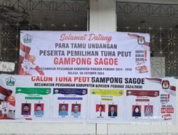 Pemerintah Desa Sagoe Kecamatan Peusangan Laksanakan Pemilihan Tuha Peut.