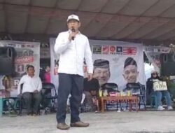 Lawatan Biologis Sosialiasi Kampanye Terbuka, Cabup Kotawaringin Barat Rahmat Hidayat di Runggun.