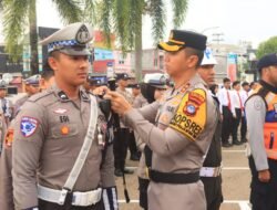 Polres Tabalong Apel Gelar Pasukan Tanda Dimulainya Operasi Zebra Intan 2024