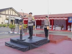 Kapolres Pidie Pimpin Apel Gelar Pasukan Operasi Zebra Seulawah 2024