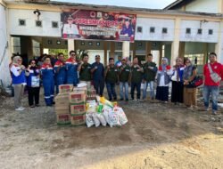 Pulihkan Kondisi Masyarakat Terdampak Banjir, PT. Pertamina EP Rantau Salurkan Bantuan Logistik