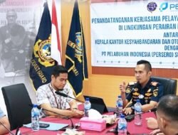 PT. Pelabuhan (Persero) Cabang Waingapu Adakan Kerjasama Dalam Pelayanan Pemanduan dan Penundaan di Wilayah Perairan Waingapu.