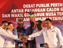 Komisi Pemilihan Umum (KPU) Provinsi NTT, Adakan Debat Perdana Kandidat Calon Gubernur dan Wakil.