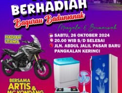Perantau Minang Berdendang Kim Berhadiah di Riau.