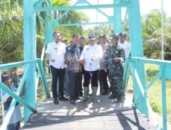 Jembatan Gantung Penghubung Tebing Tinggi – Alur Tani II Diresmikan