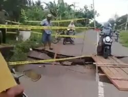 Jalan Penghubung Kabupaten Aceh Utara – Bener Meriah Amblas