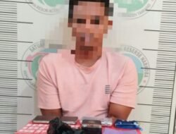 Terduga Bandar Narkoba Di Aceh Tamiang Ditangkap Polisi