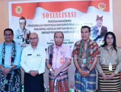 Inspektorat Daerah Kota Kupang, Menyelenggarakan Sosialisasi Pencegahan Korupsi