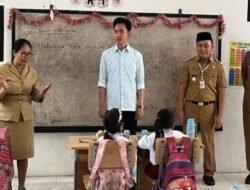 Wakil Presiden RI Gibran Rakabuming Raka Tinjau Pasar Kahayan, SDN I Langkai, Hingga Bundaran Besar Kota Palangkaraya