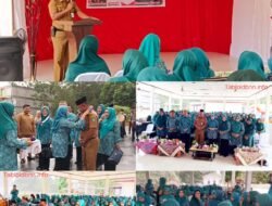 Tim TP-PKK Bengkalis Monev Ke Desa Pancur Jaya Sebagai Tuan Rumah Tahun 2024