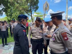 Bentuk Nyata Satgas OMP Kapuas 2024 Amankan Kegiatan Kunjungan Menteri UMKM