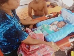 Kunjungan Wapres Gibran ke Lokasi Pengungsi Erupsi Gunung Lewotobi Laki-laki Menginspirasi Nama Bayi Yang Baru Lahir di Posko