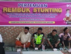 Desa Paya Beunot Peudada Adakan Rembuk Stunting Tahun 2024