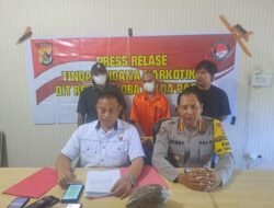 Ditresnarkoba Polda Papua Berhasil Ringkus Pelaku Penjual Narkotika Jenis Ganja