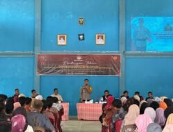 Cegah Pelanggaran Pilkada Saat Pencoblosan, Kapolres Musi Rawas Berikan Edukasi Hukum ke KPPS se Kecamatan Kabupaten Musi Rawas