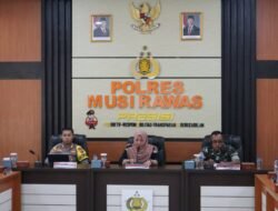 Polres Musi Rawas Bersama Stakeholders Gelar Rakor Persiapan Debat Publik Ke-2 Calon Bupati-Wabup
