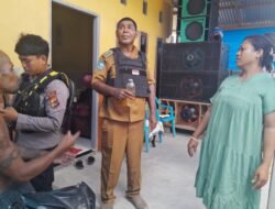 Polsek Miru Amankan Miras Lokal dari Rumah WJT  Warga Nawaripi di Jalan Papua I