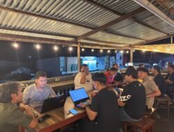 Satgas Humas Ops Damai Cartenz Perkuat Kerja Sama dengan Wartawan Timika