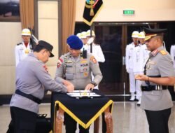 Kapolri Pimpin Serah Terima Jabatan 6 Pejabat Tinggi Polri