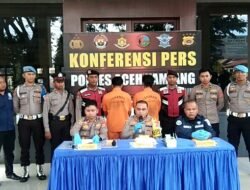 Polres Aceh Tamiang Tangkap Dua Orang Pria Terduga Pembakar Excavator