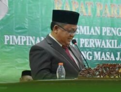 PJ Bupati Asra Hadiri Pelantikan Tiga Pimpinan DPRK Aceh Tamiang